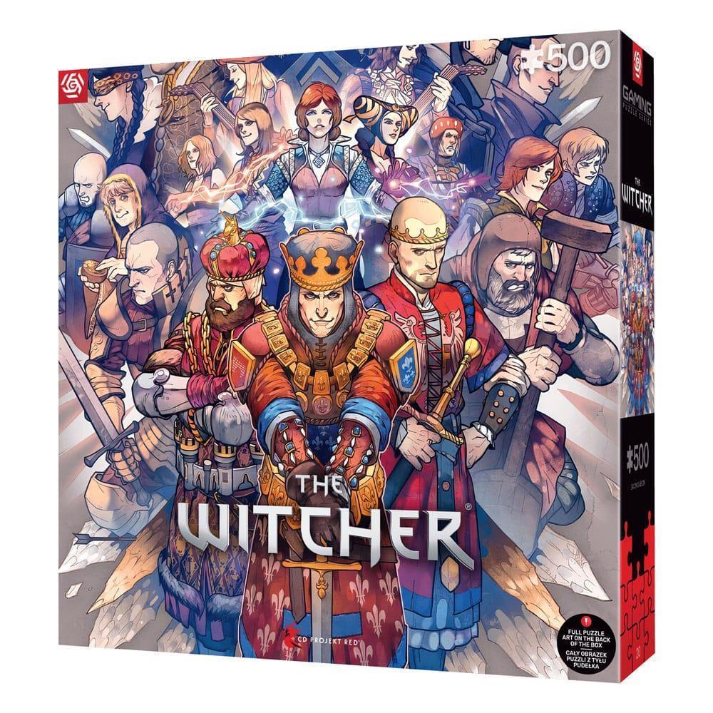 The Witcher Gaming Puzzle Northern Realms (500 Teile)