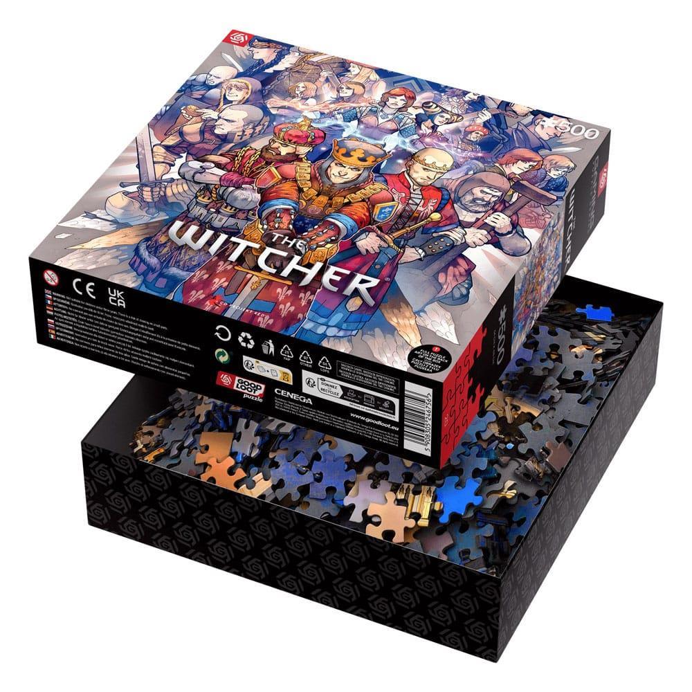 The Witcher Gaming Puzzle Northern Realms (500 Teile)