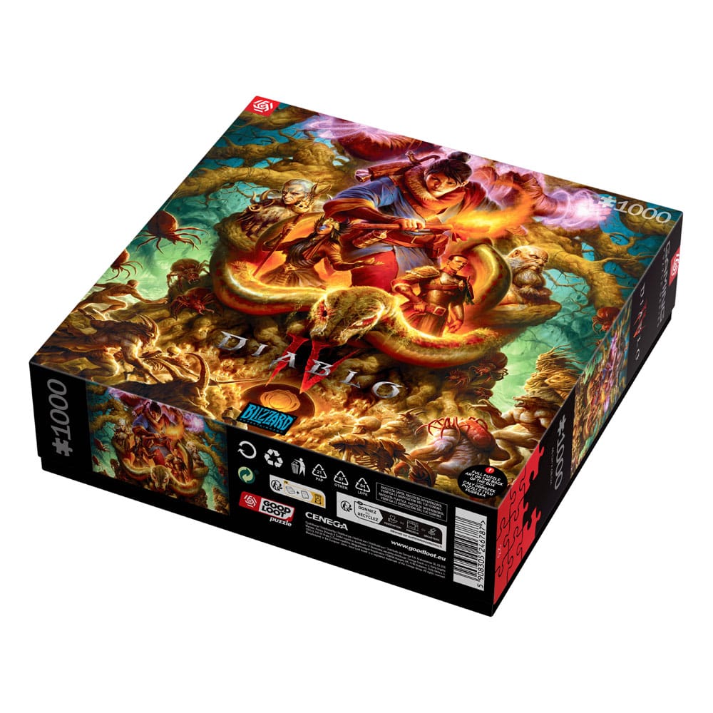Diablo IV Gaming Puzzle Horadrim (1.000 Teile)
