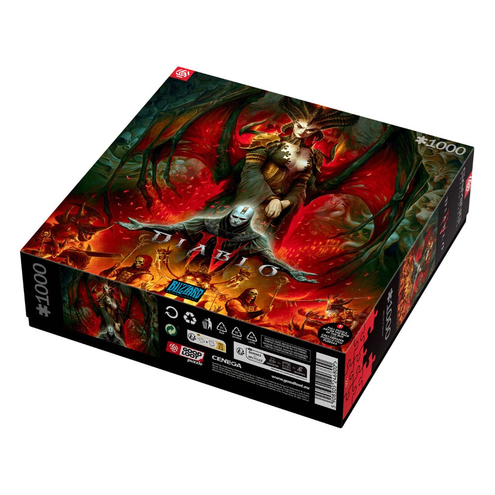 Diablo IV Gaming Puzzle Lilith Composition (1.000 pieces)