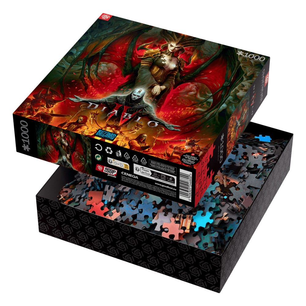 Diablo IV Gaming Puzzle Lilith Composition (1.000 pieces)
