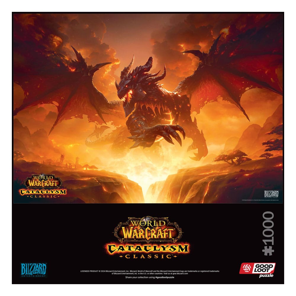 World of Warcraft Gaming Puzzle Cataclysm Classic (1.000 Teile)