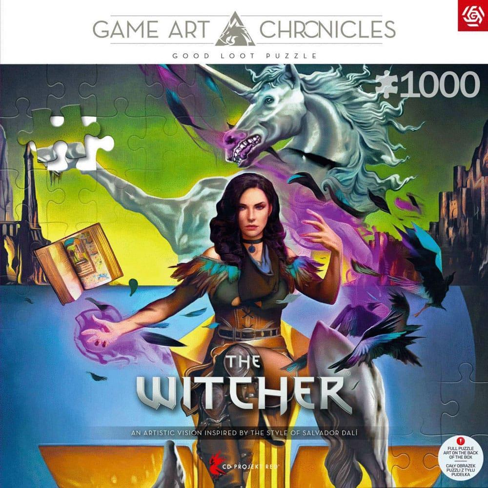 The Witcher III: Wild Hunt Game Art Chronicles Puzzle Yennefer inspired by Salvador Dali (1.000 Teile)