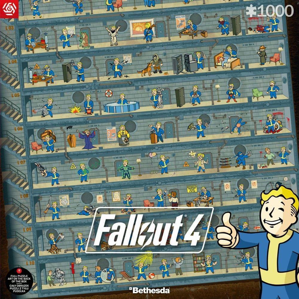 Fallout 4 Puzzle Perk Poster (1.000 Teile)
