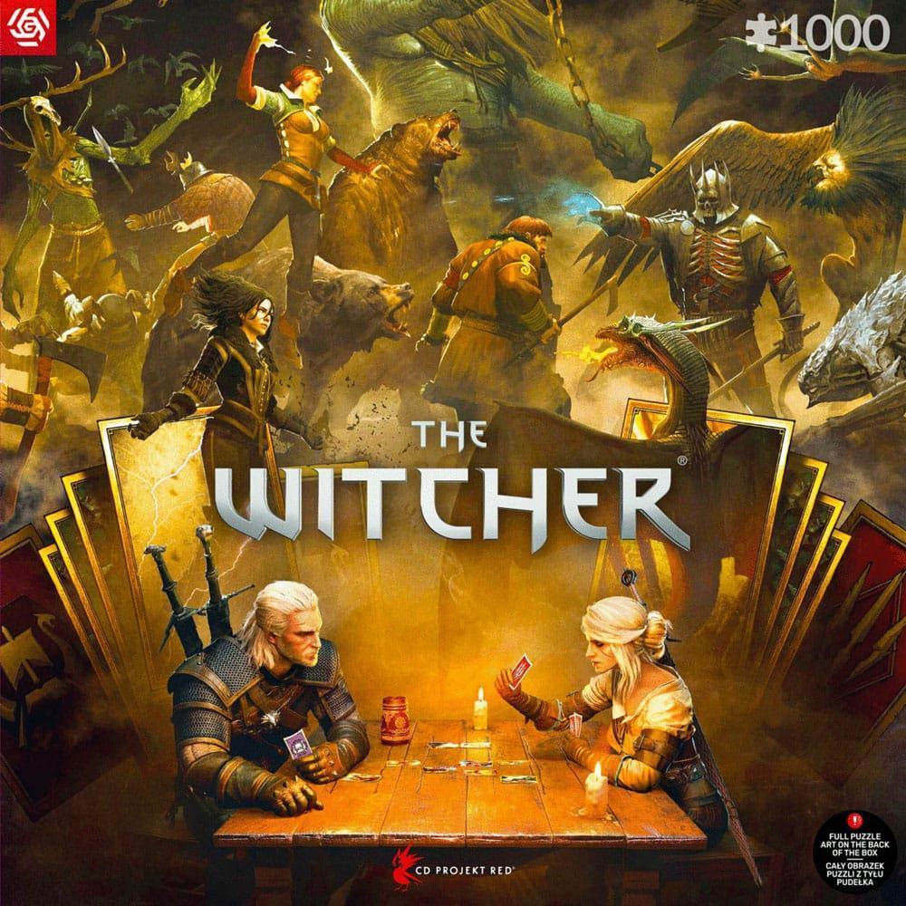 The Witcher Jigsaw Puzzle Playing Gwent (1.000 pieces) 