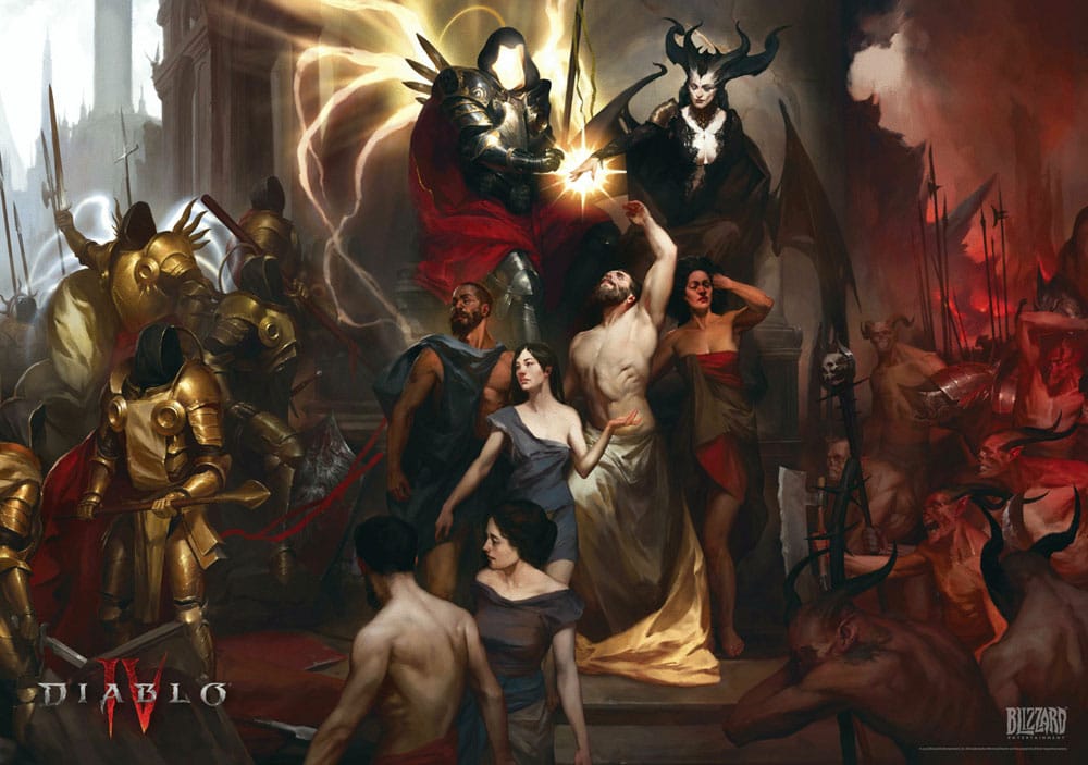 Diabo IV Puzzle Birth of Nephalem (1.000 Teile)