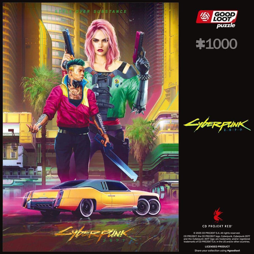 Cyberpunk 2077 Puzzle Kitsch Style (1.000 pieces) 