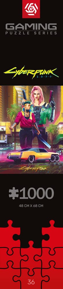 Cyberpunk 2077 Puzzle Kitsch Style (1.000 pieces) 