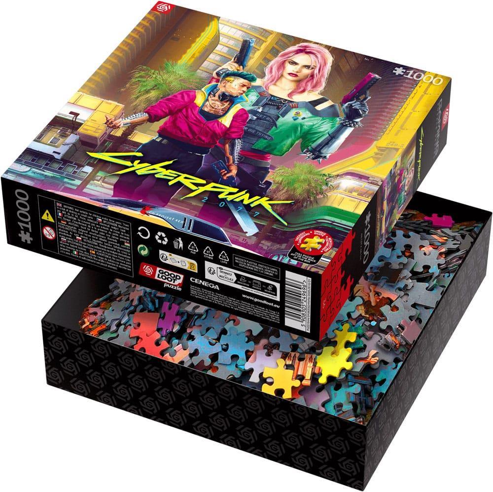 Cyberpunk 2077 Puzzle Kitsch Style (1.000 pieces) 