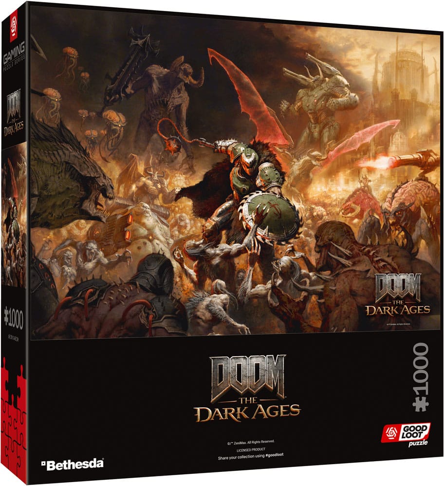 Doom The Dark Ages Puzzle Slayer's Rag (1.000 pieces) 