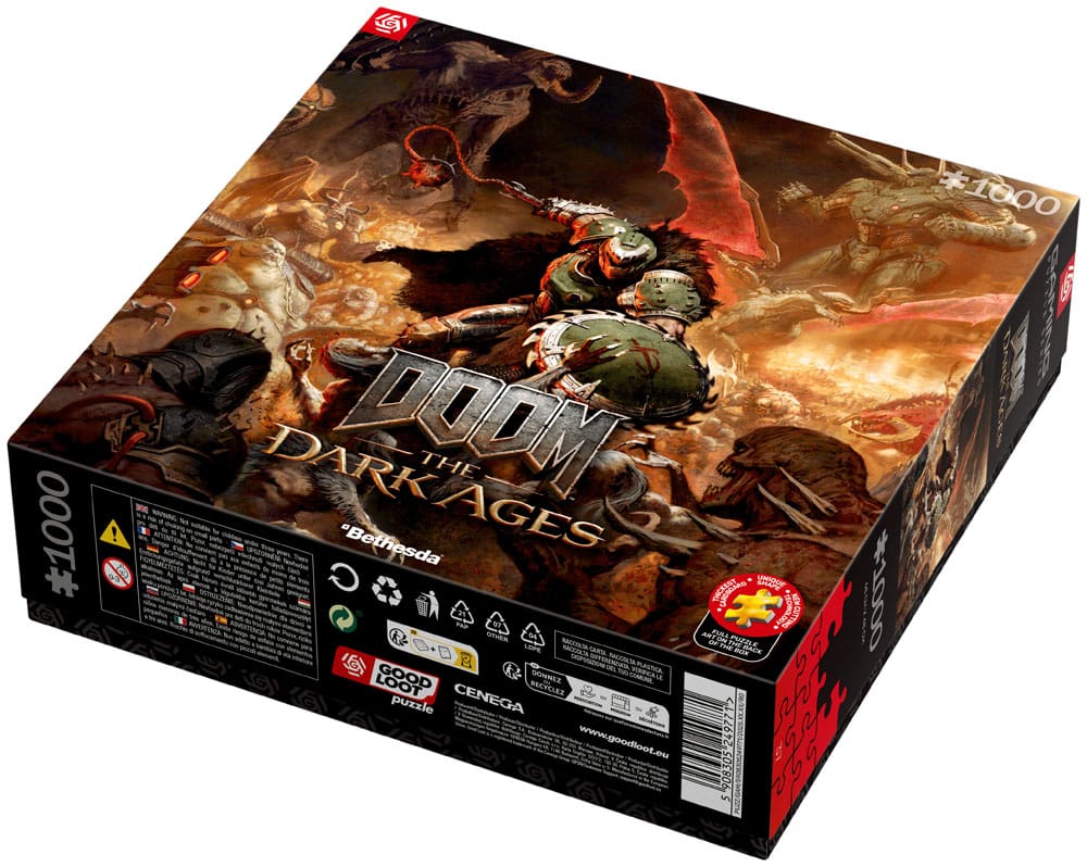 Doom The Dark Ages Puzzle Slayer's Rag (1.000 pieces) 