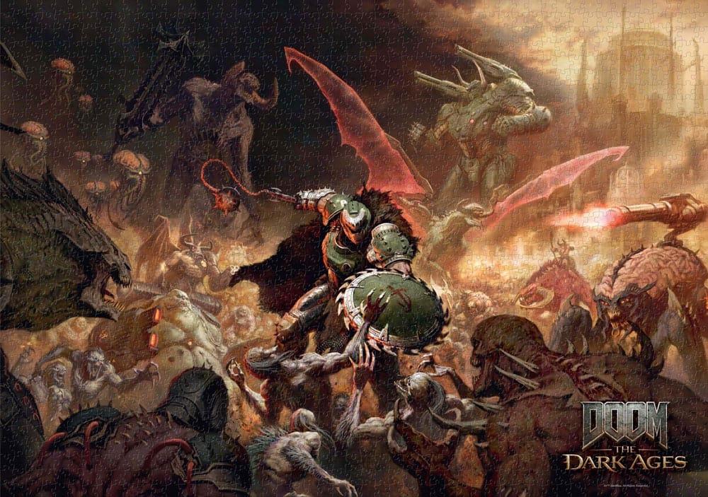 Doom The Dark Ages Puzzle Slayer's Rag (1.000 pieces) 