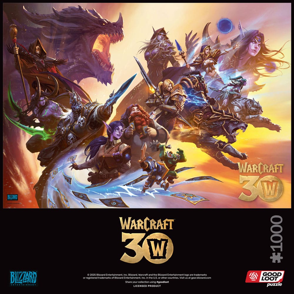 World of Warcraft Puzzle 30th Anniversary (1000 pieces) 