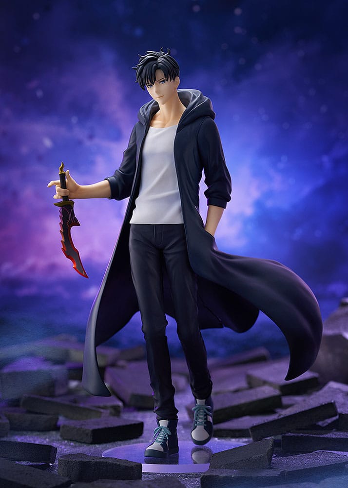 Solo Leveling Pop Up Parade PVC Statue Sung Jinwoo L Size 24 cm                