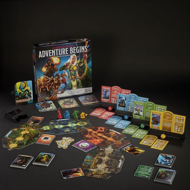 Dungeons & Dragons Board Game Adventure Begins (EN)