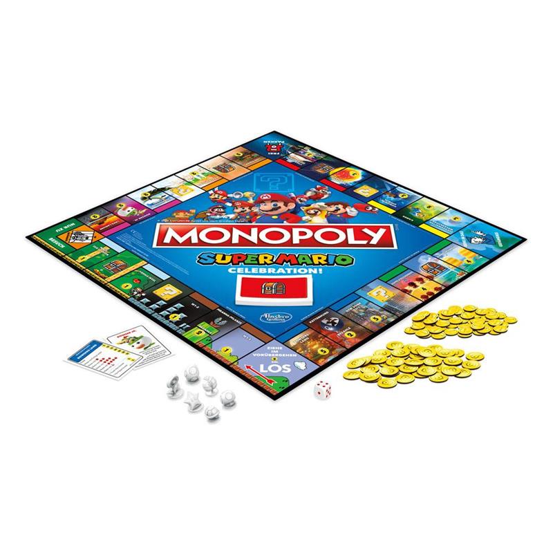 Super Mario Celebration Board Game Monopoly (GER)