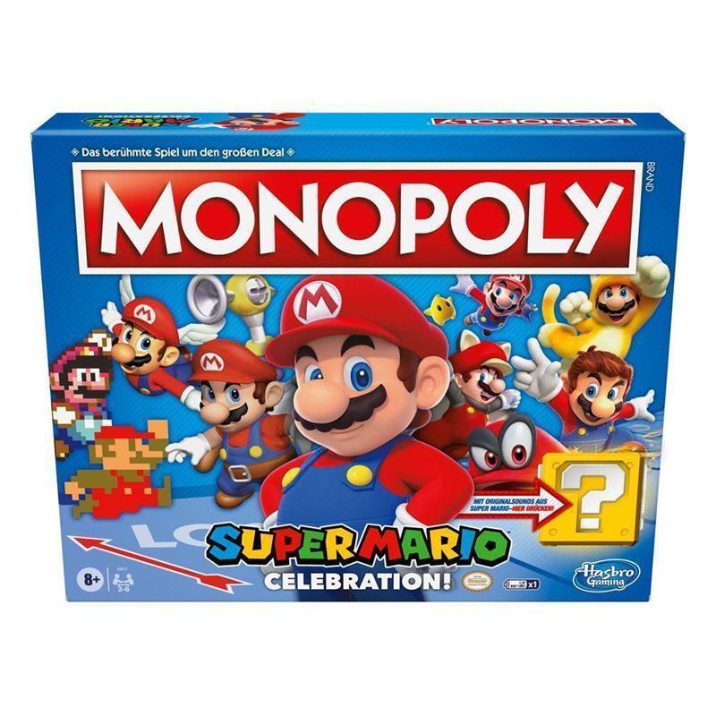 Super Mario Celebration Board Game Monopoly (GER)