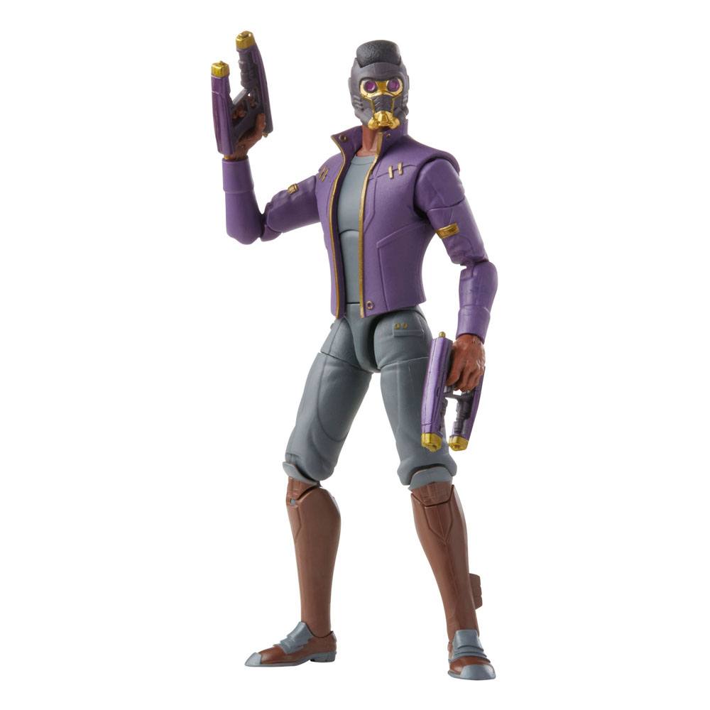 Avengers Disney Plus Marvel Legends Series Actionfiguren 15 cm 2022 Wave 1 T'challa Star-Lord (What If...?)
