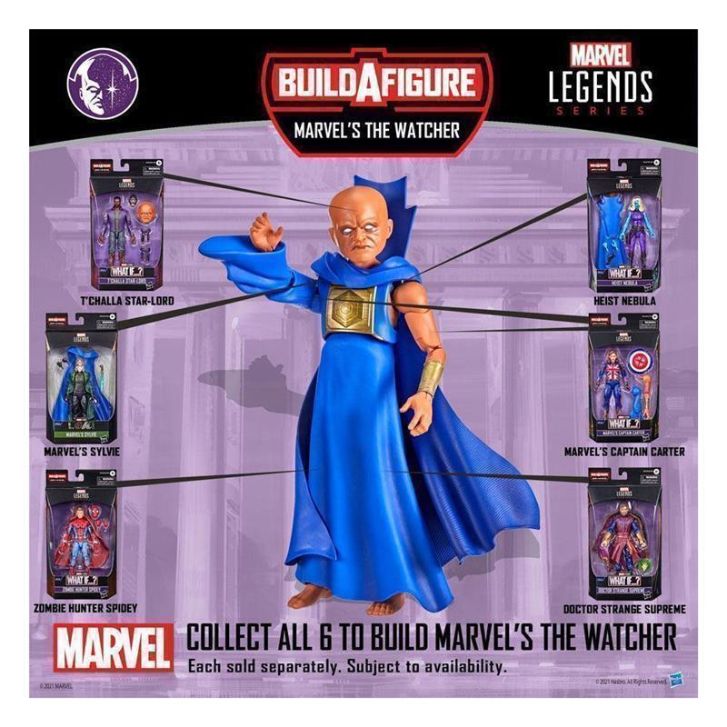 Avengers Disney Plus Marvel Legends Series Actionfiguren 15 cm 2022 Wave 1 T'challa Star-Lord (What If...?)