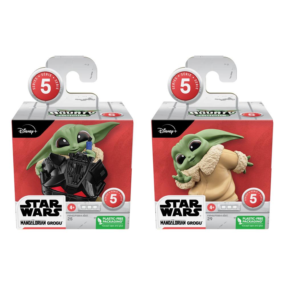 Star Wars Bounty Collection Figuren 2er-Pack Grogu Helmet Hijinks & Peek-A-Boo 6 cm