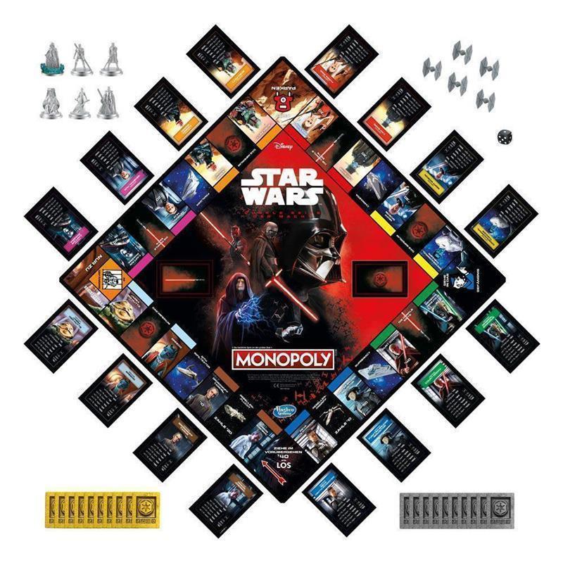 Star Wars Board Game Monopoly Dark Side Edition (GER)