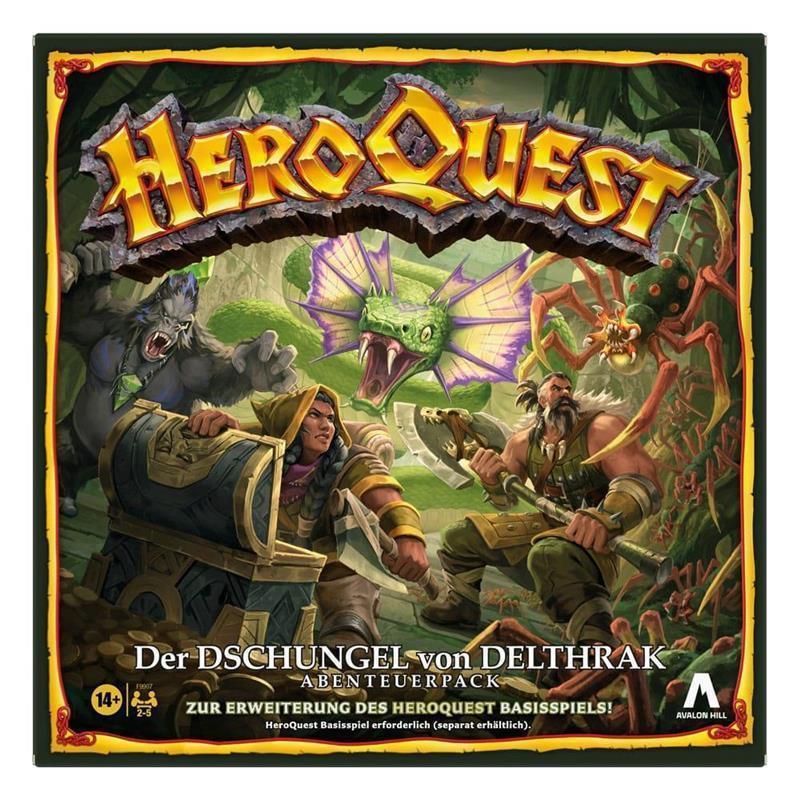HeroQuest Board Game Expansion Der Dschungel von Delthrak Quest Pack (GER)