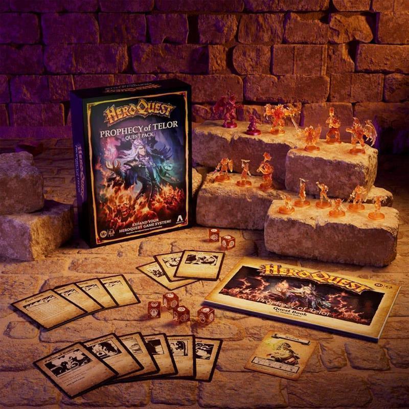 HeroQuest Board Game Expansion Prophecy of Telor Quest Pack (EN)