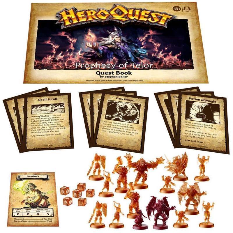 HeroQuest Board Game Expansion Prophecy of Telor Quest Pack (EN)