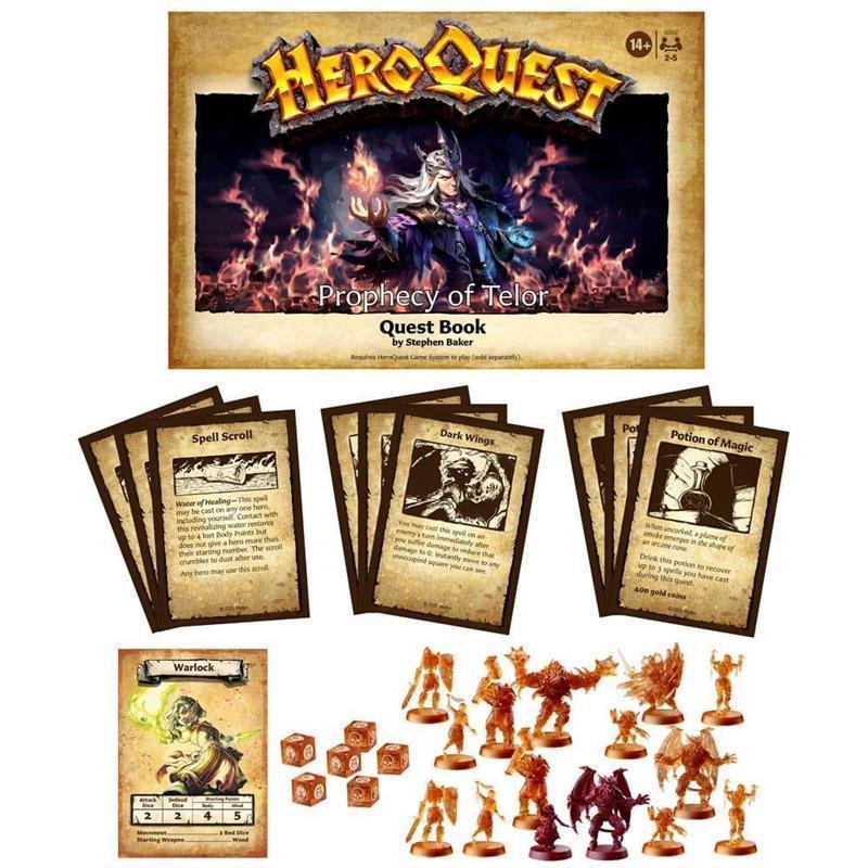 HeroQuest Board Game Expansion Prophecy of Telor Quest Pack (EN)
