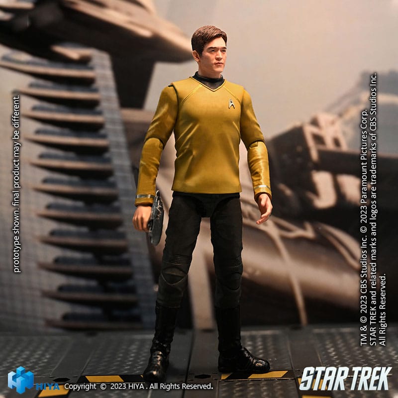 Star Trek Exquisite Mini Actionfigur 1/18 Star Trek 2009 Sulu 10 cm