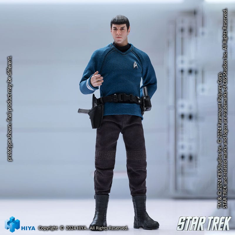 Star Trek 2009 Exquisite Super Series Actionfigure 1/12 Spock 16 cm