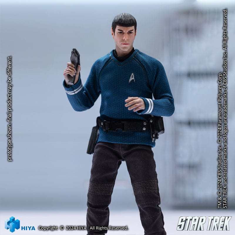 Star Trek 2009 Exquisite Super Series Actionfigure 1/12 Spock 16 cm