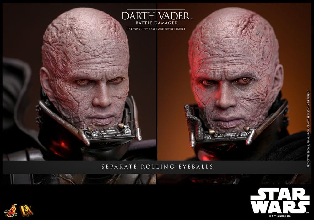 Star Wars Actionfigur 1/6 Darth Vader (Battle Damaged) 35 cm