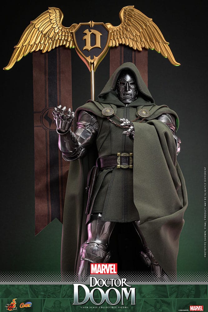 Marvel Comic Masterpiece Actionfigur 1/6 Doctor Doom 33 cm