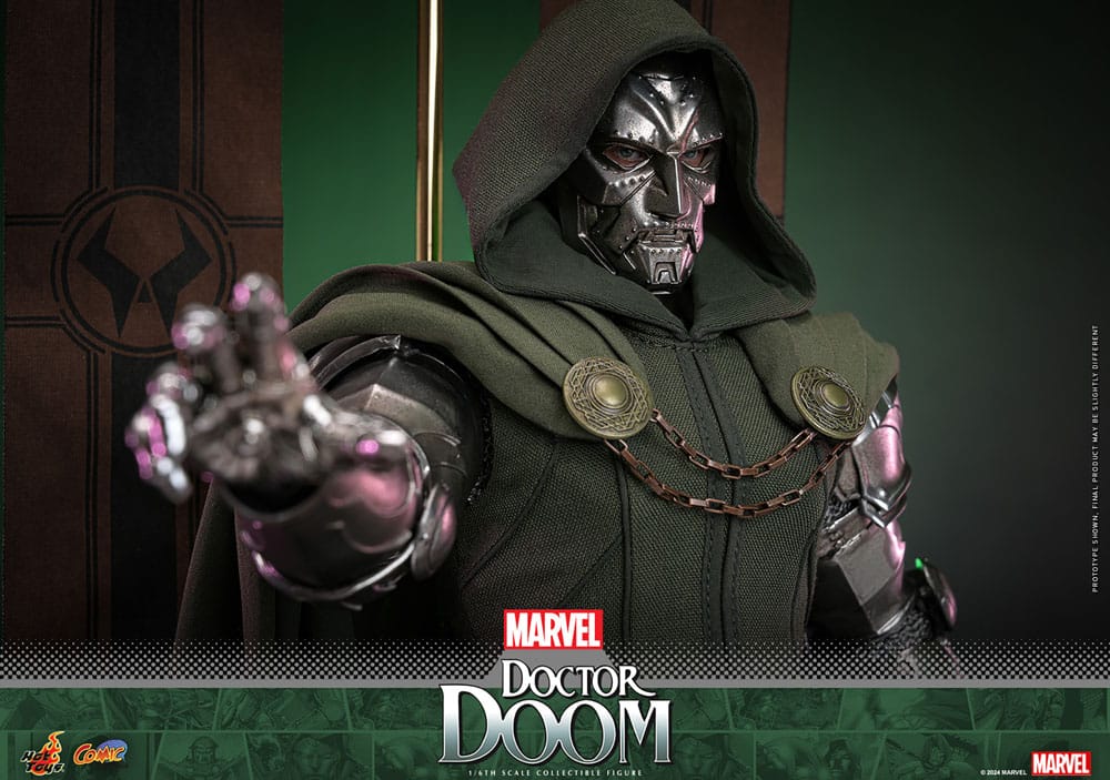 Marvel Comic Masterpiece Actionfigur 1/6 Doctor Doom 33 cm