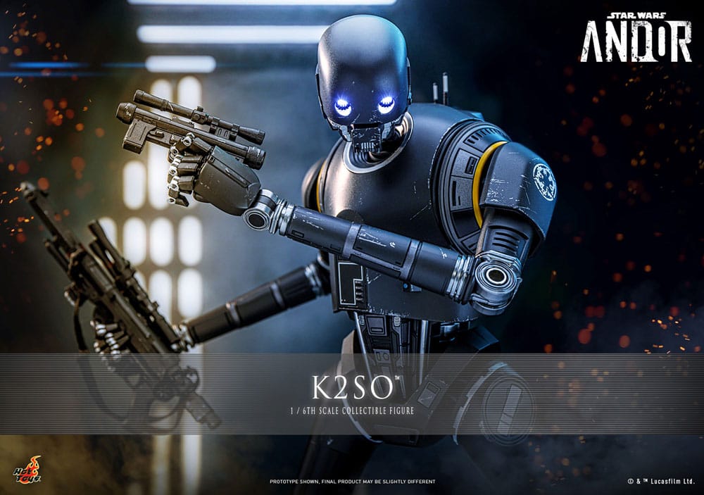 Star Wars: Andor Action Figure 1/6 K-2SO 36 cm