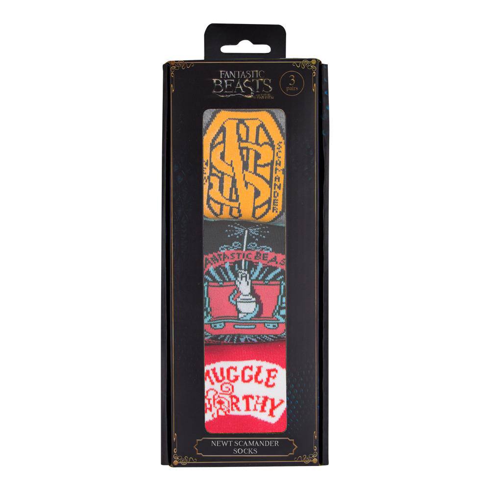 Phantastische Tierwesen Socken 3er-Pack Newt Scamander