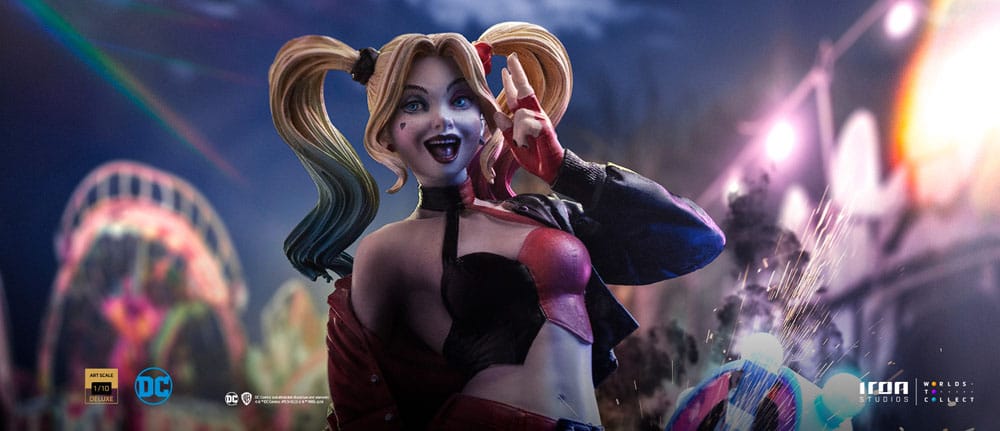 DC Comics Deluxe Art Scale Statue 1/10 Harley Quinn (Gotham City Sirens) 22 cm  