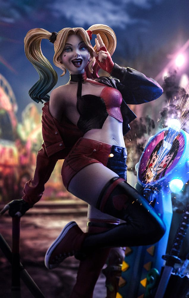 DC Comics Deluxe Art Scale Statue 1/10 Harley Quinn (Gotham City Sirens) 22 cm  