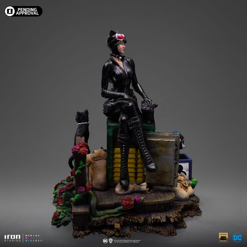 DC Comics Deluxe Art Scale Statue 1/10 Catwoman (Gotham City Sirens) 21 cm  