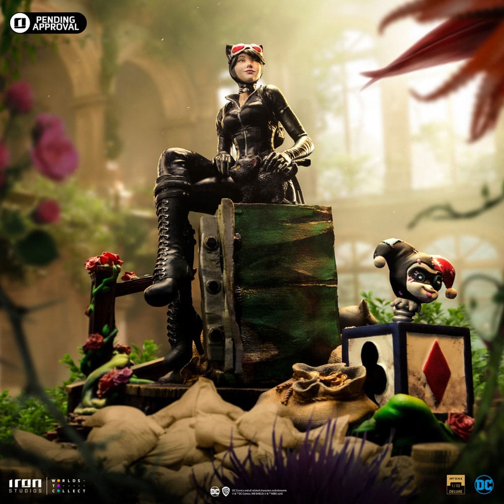 DC Comics Deluxe Art Scale Statue 1/10 Catwoman (Gotham City Sirens) 21 cm  