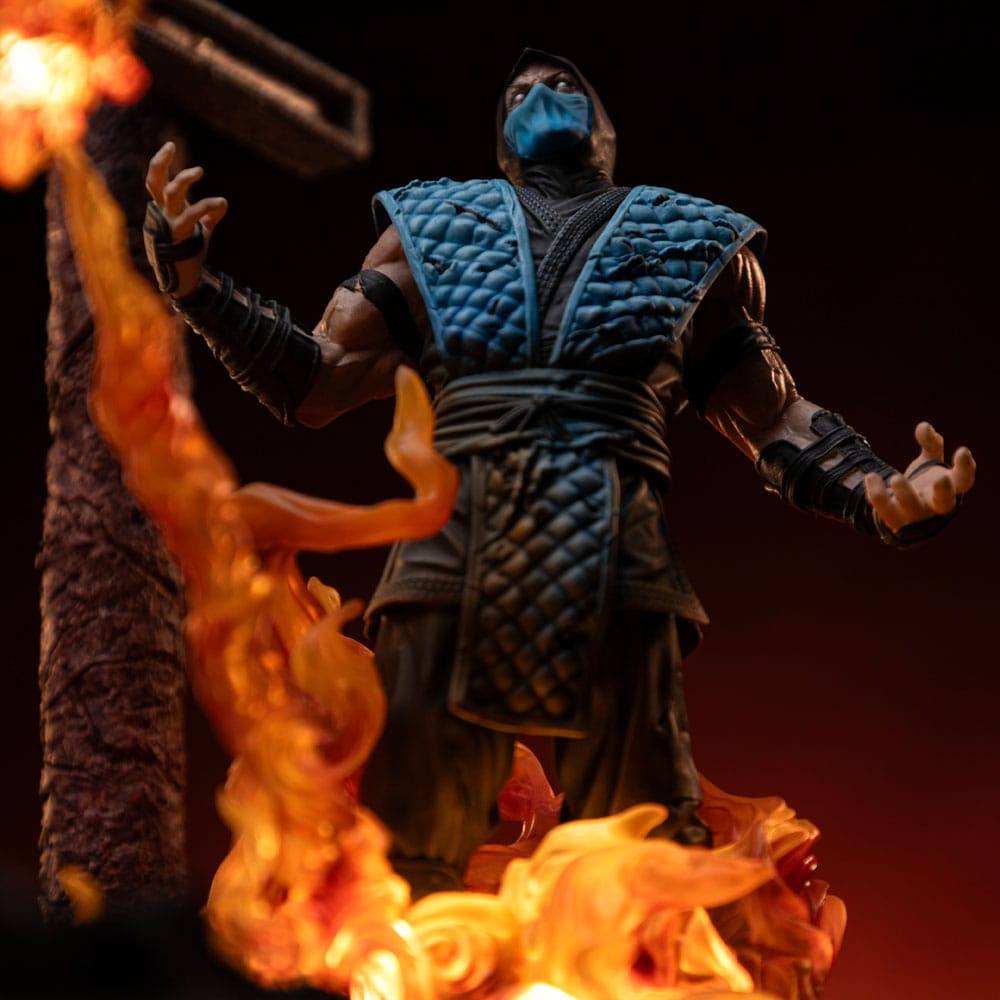 Mortal Kombat Deluxe Art Scale Statue 1/10 Scorpion Fatality 27 cm   