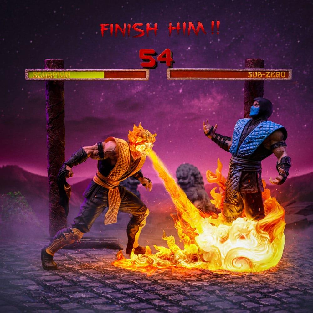 Mortal Kombat Deluxe Art Scale Statue 1/10 Scorpion Fatality 27 cm   