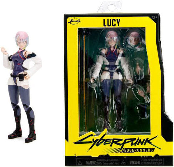 Cyberpunk: Edgerunners Diecast Minifigur Lucy 15 cm