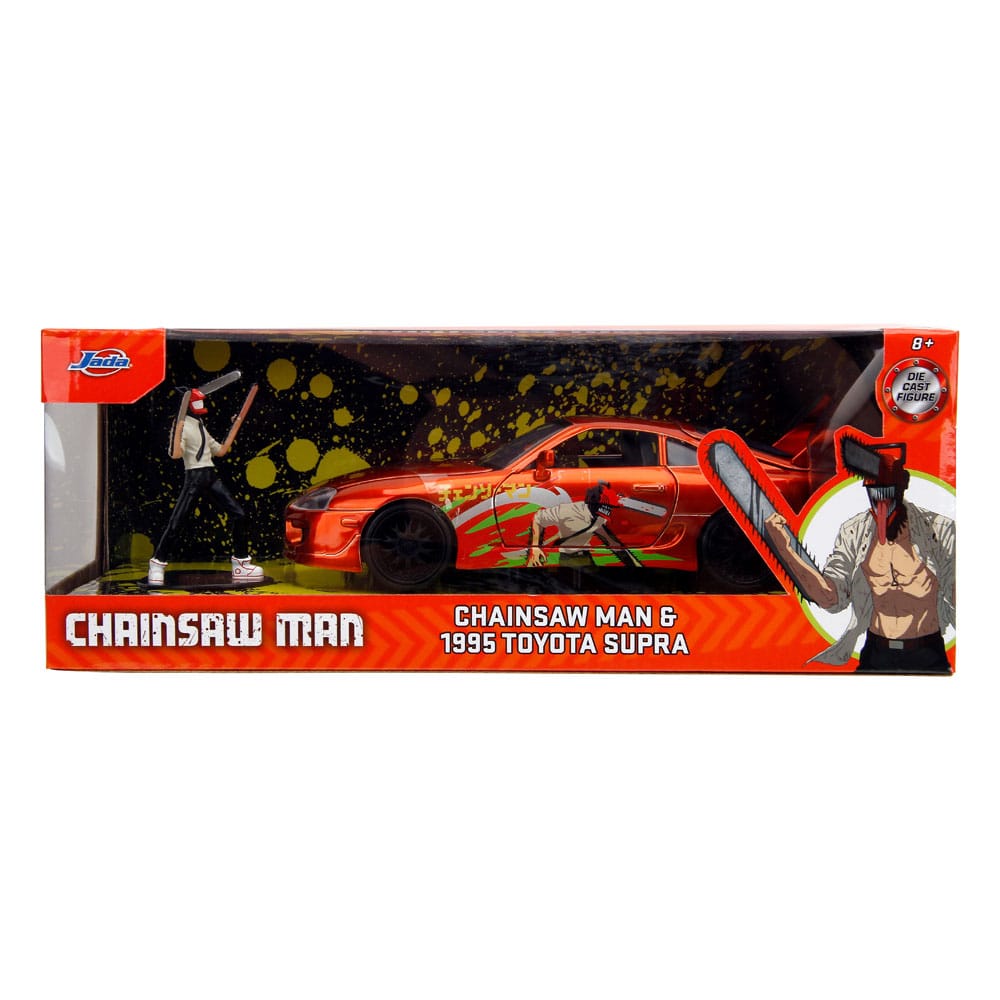 Chainsaw Man Diecast Modell 1/24 1995 Toyota Supra