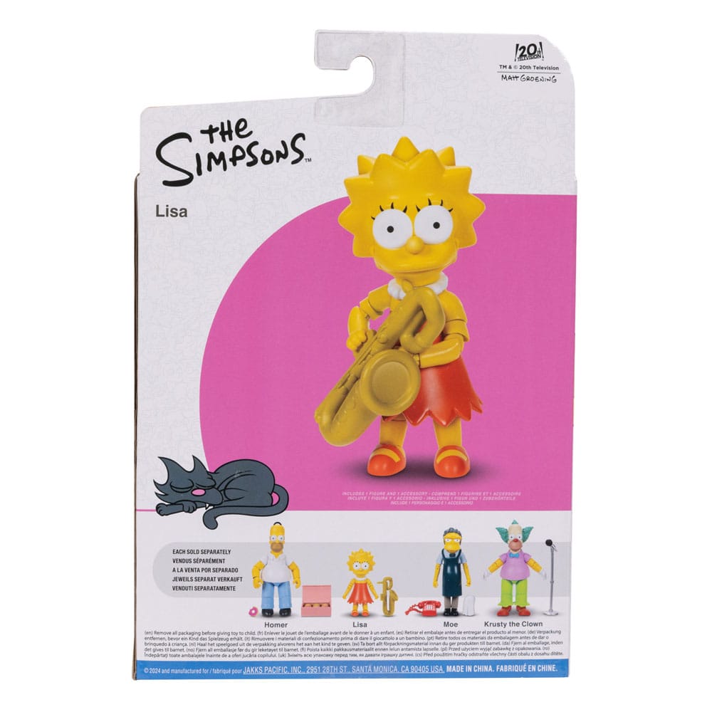 Simpsons Actionfigure Wave 2 Lisa 13 cm