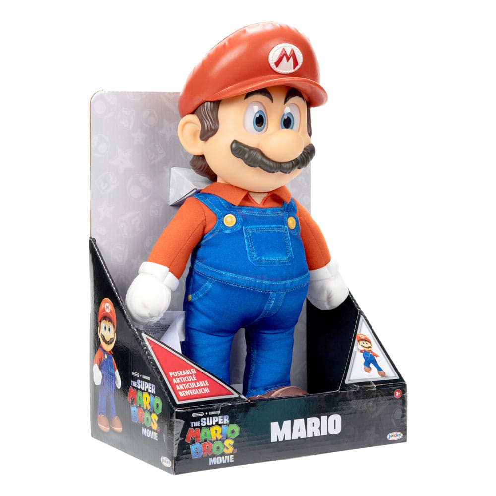 Super Mario Bros. The Movie Plush Figure Mario 30 cm