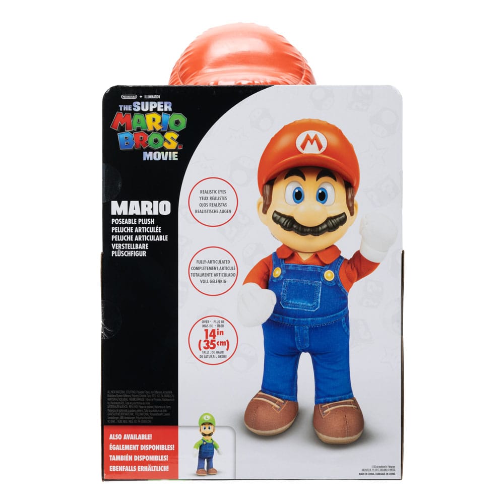 Super Mario Bros. The Movie Plush Figure Mario 30 cm