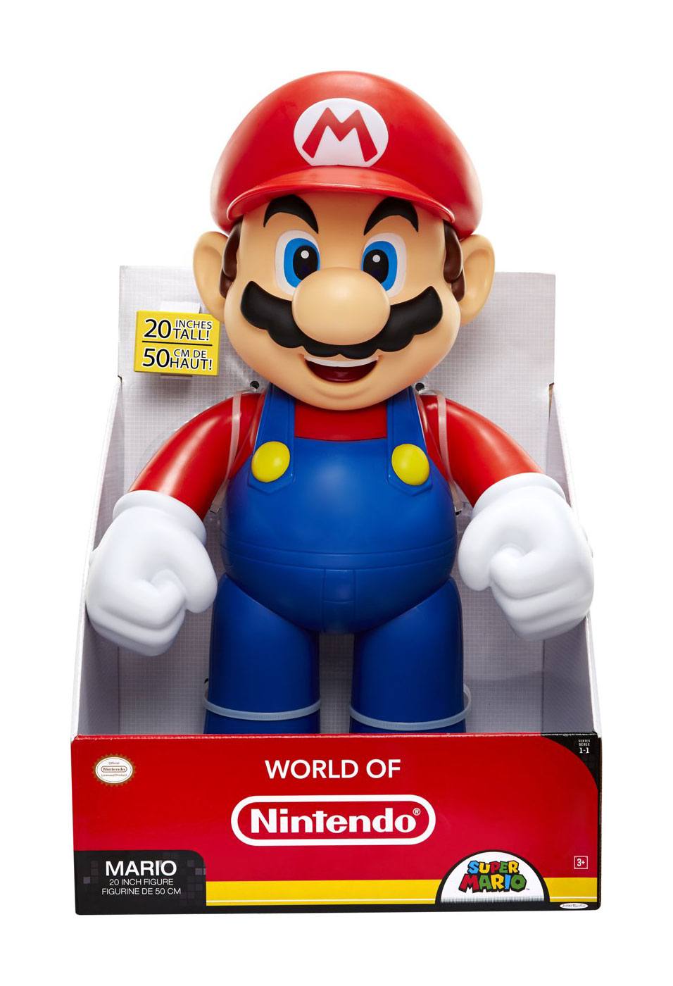 World of Nintendo Big Figs Actionfigur Super Mario 50 cm