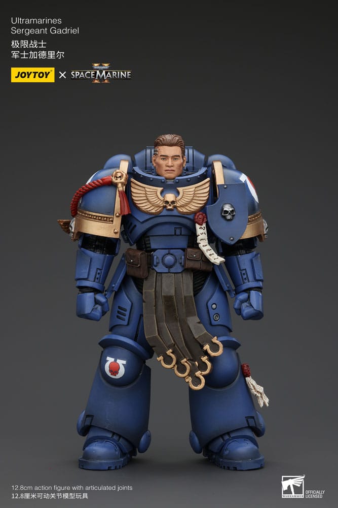 Warhammer 40k Action Figure 1/18 Uitramarines Sergeant Gadriel 13 cm     